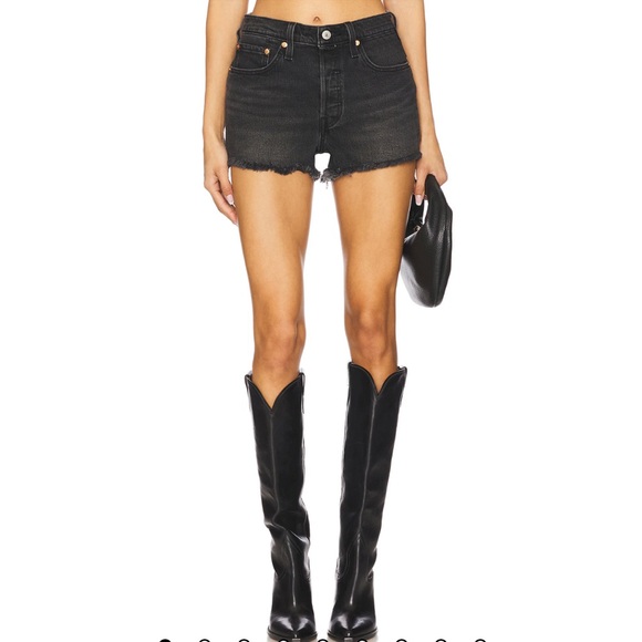 Levi's Pants - Levi's Ribcage Straight  Denim Shorts